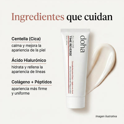Doha™ | Crema Time Reverse (Todo en uno) | SPF 50+