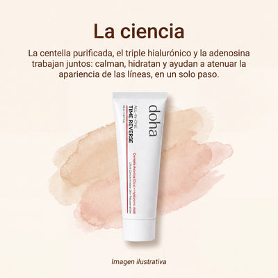 Doha™ | Crema Time Reverse (Todo en uno) | Con Centella Asiática